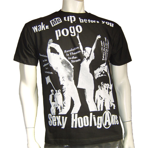 Pogo dyed black t-shirt