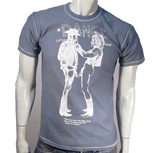 Cowboys grey t-shirt in white