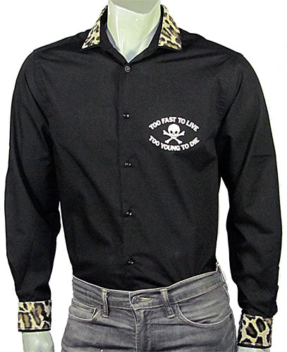 Rock'n'Roll Lives black shirt