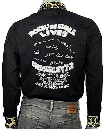 Rock'n'Roll Lives black shirt