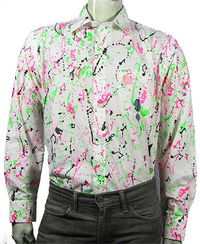 Splots white shirt with or without patch