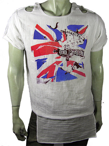UK Anarchy T-SHIRT or MUSLIN