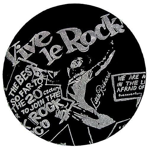 Vive le Rock black beret