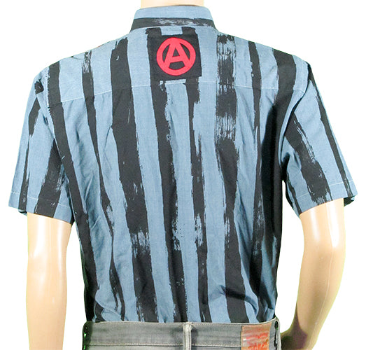 Romance of Anarchy A grey short sleeved shirt