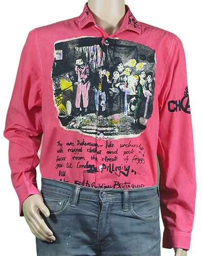 Oliver Twist red shirt