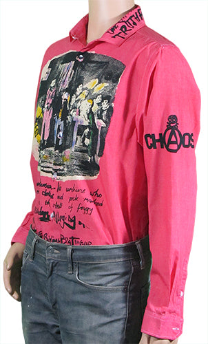 Oliver Twist red shirt