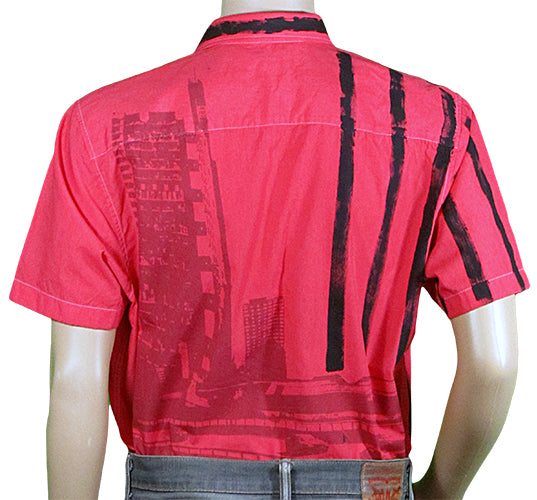 Riot of my Own red short sleeved shirt