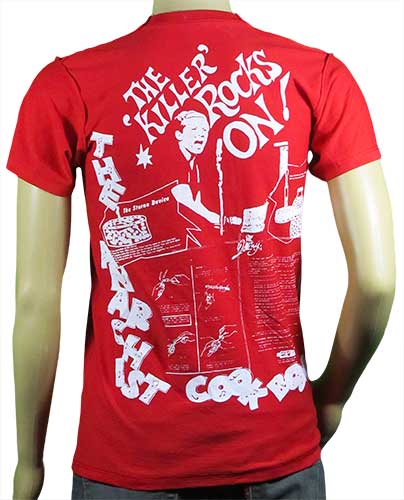 Vive le Rock red t-shirt with white print