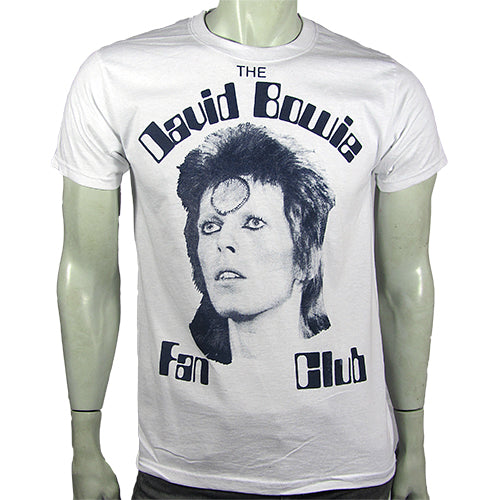 Bowie Fan Club white t-shirt