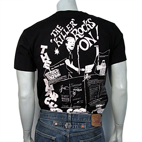 SALE: Small. Vive le Rock black t-shirt