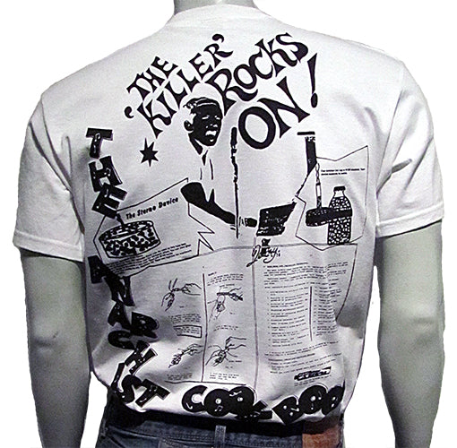 SALE: Large Vive le Rock white t-shirt