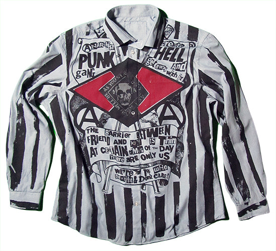 Anarchist Punk grey shirt