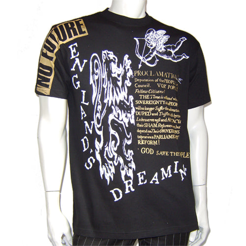 England's Dreaming black t-shirt