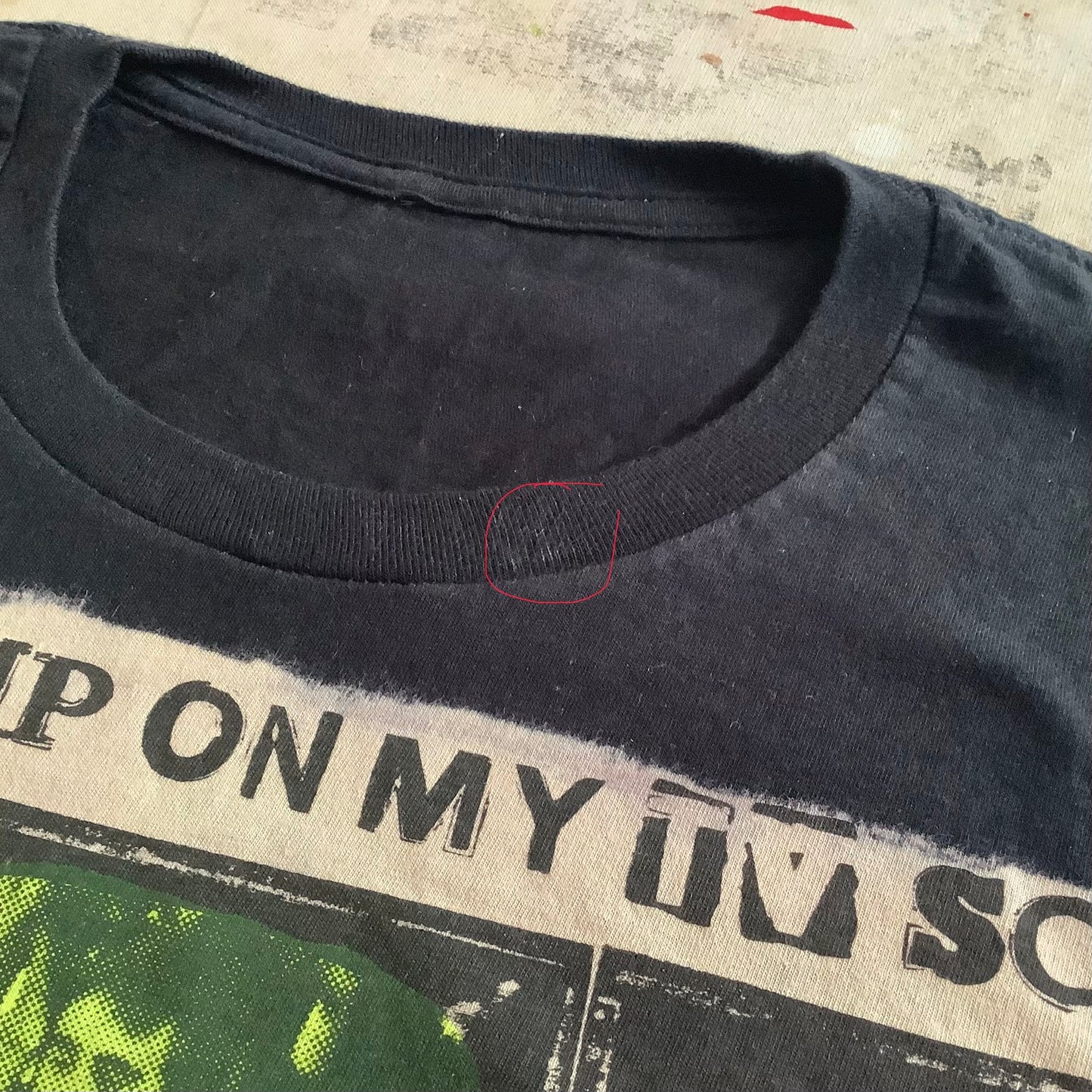 SALE: Pistold Grundy black t-shirt size large