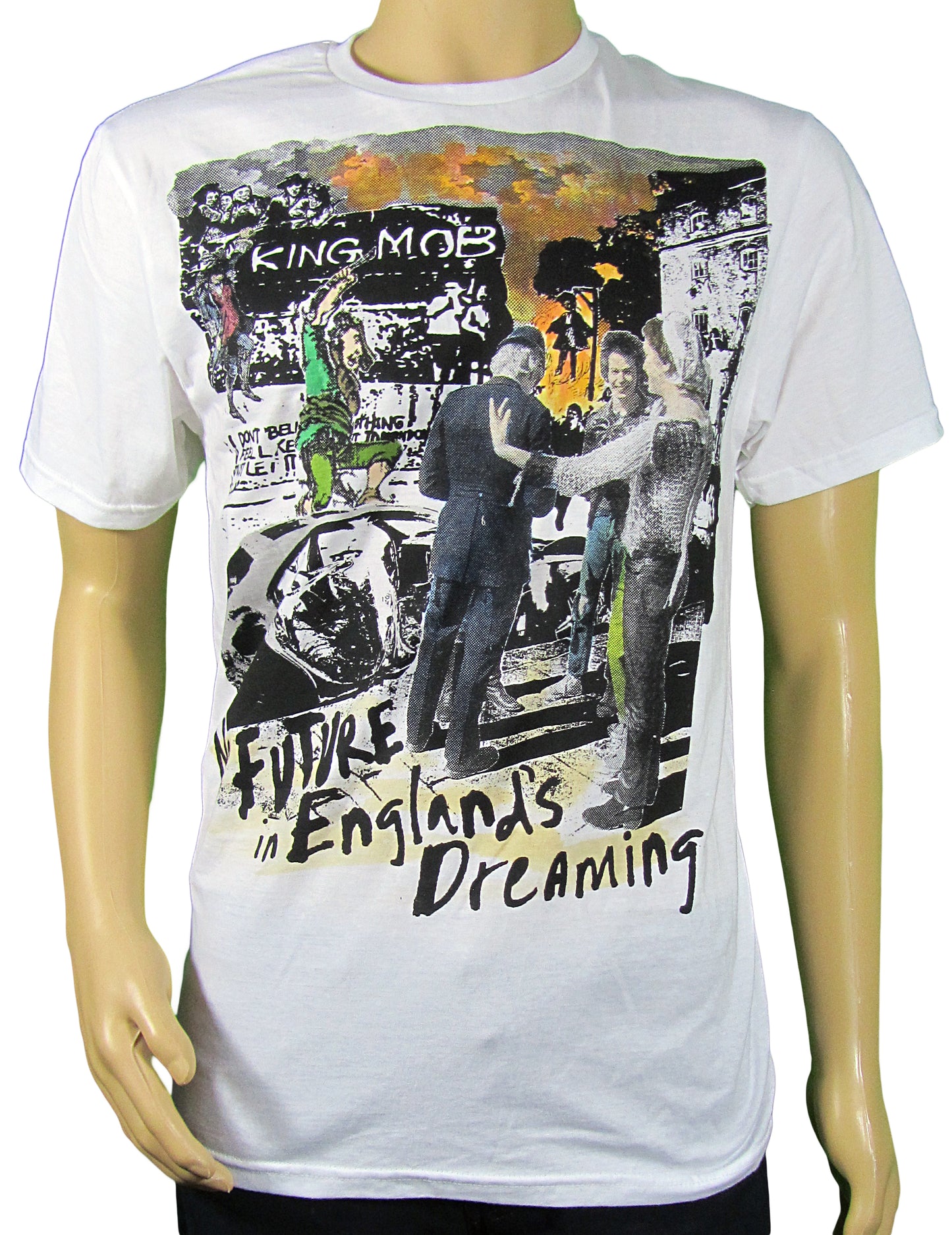King Mob No Future Steve Sid white t-shirt