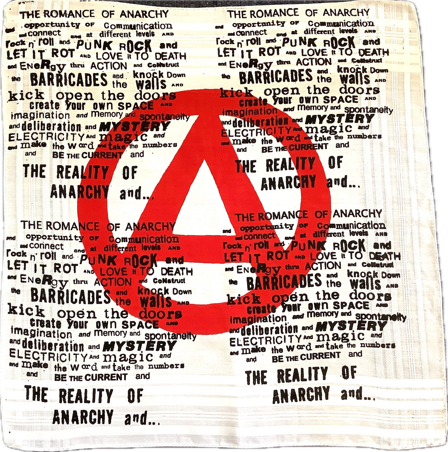 Romance of Anarchy hanky