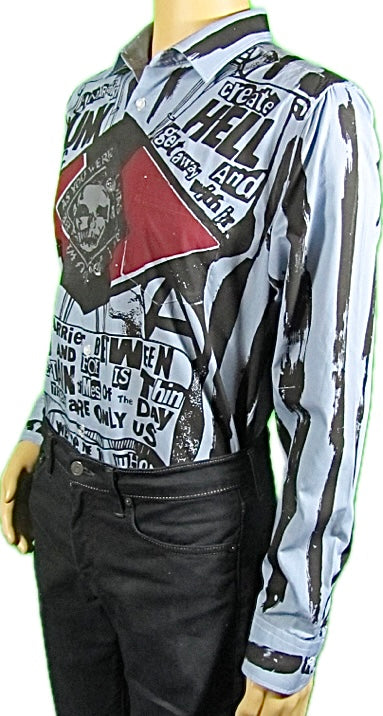 Anarchist Punk grey shirt
