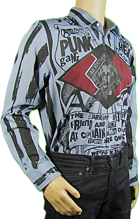 Anarchist Punk grey shirt