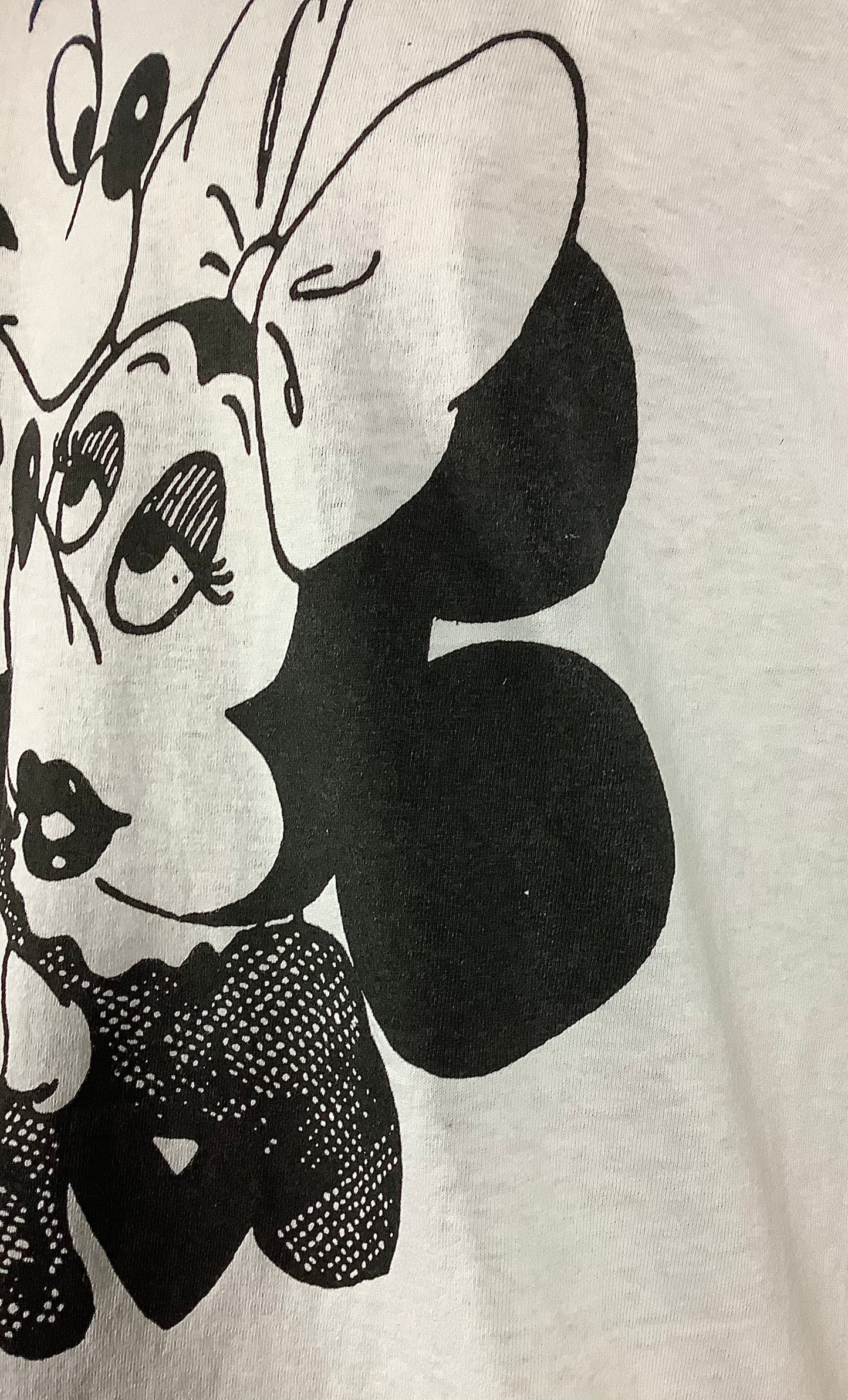 SALE: Mickey & Minnie white t-shirt - small