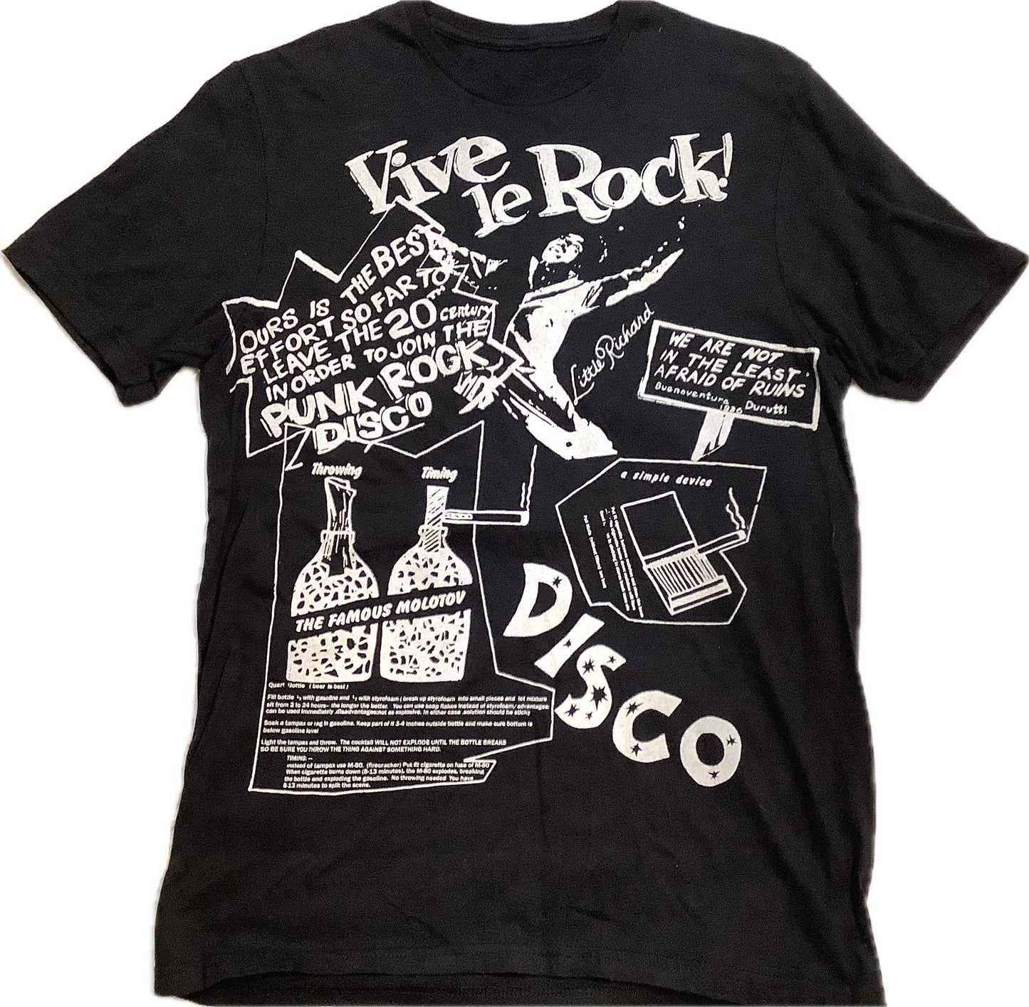 SALE: VLR black t-shirt - Medium