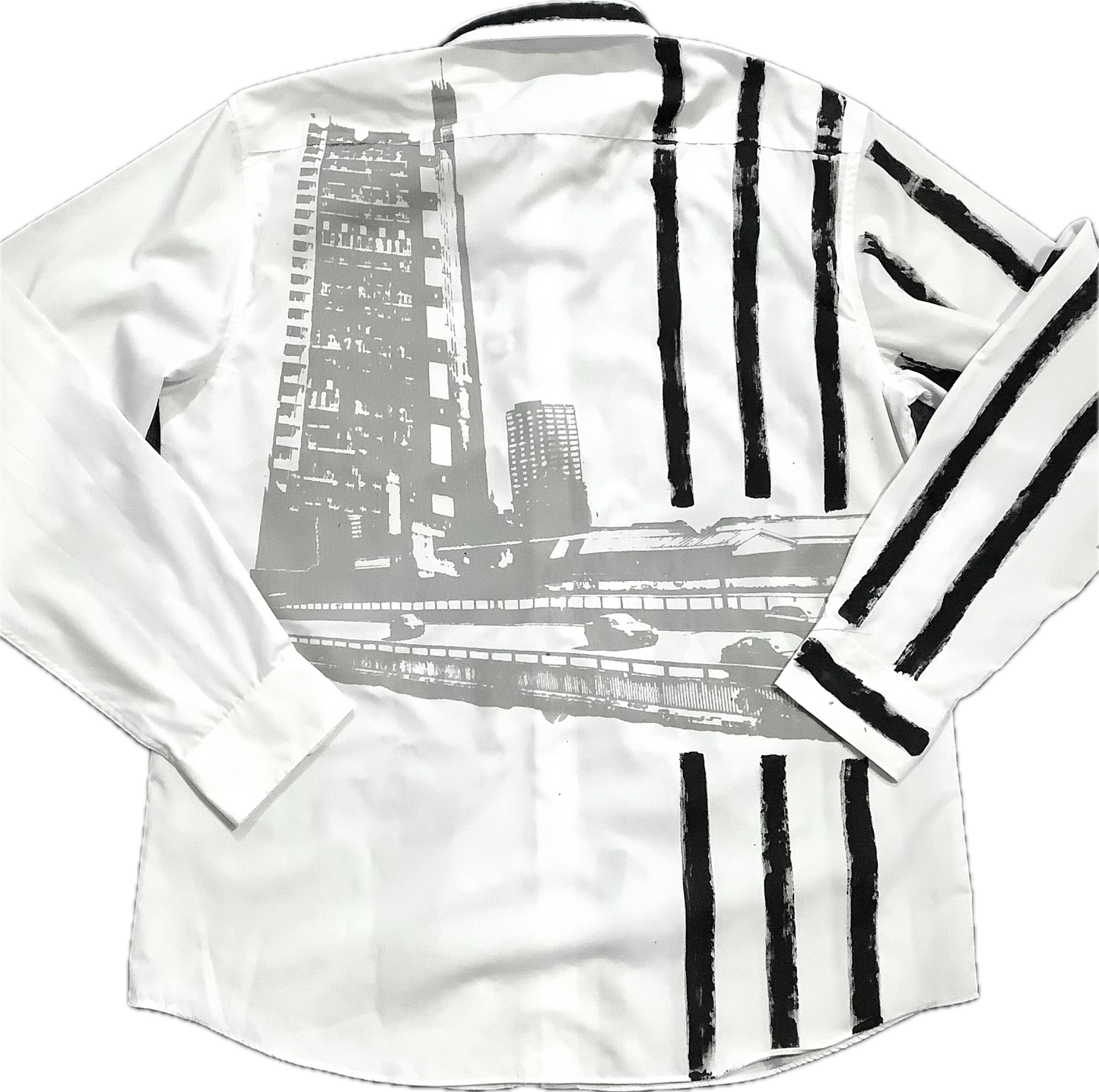 Riot of my Own white shirt monochrome version