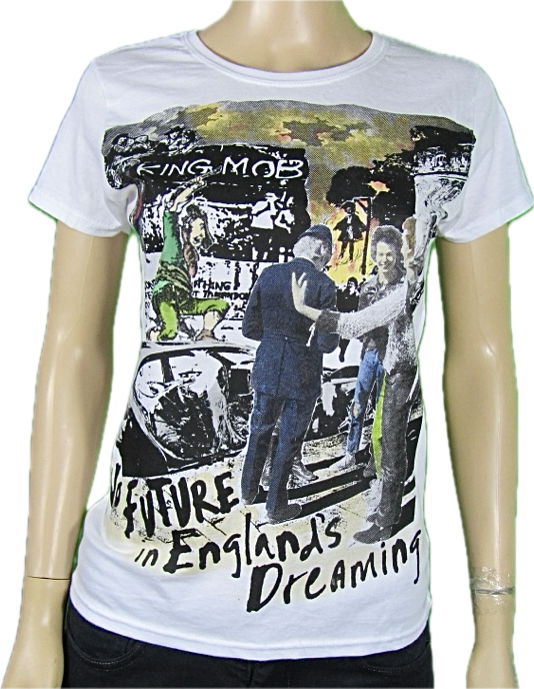 King Mob Sid & Steve WOMEN'S white t-shirt