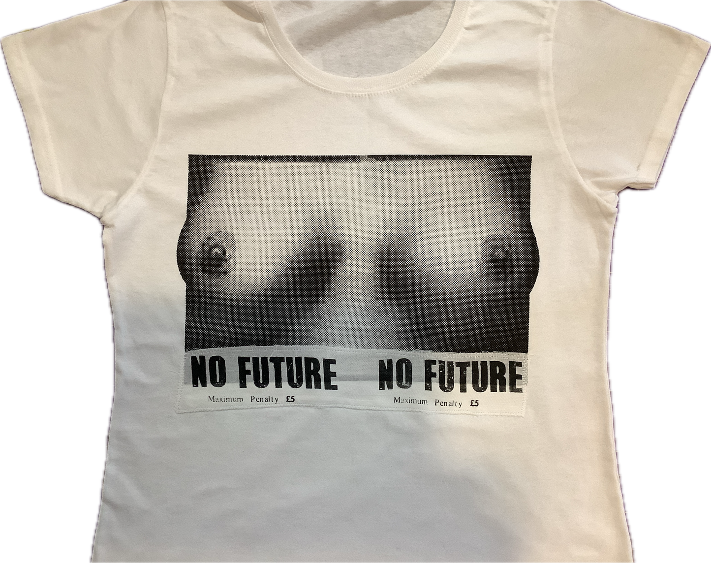 SALE: WOMEN'S TiT/no future t-shirt 10/12 med £15