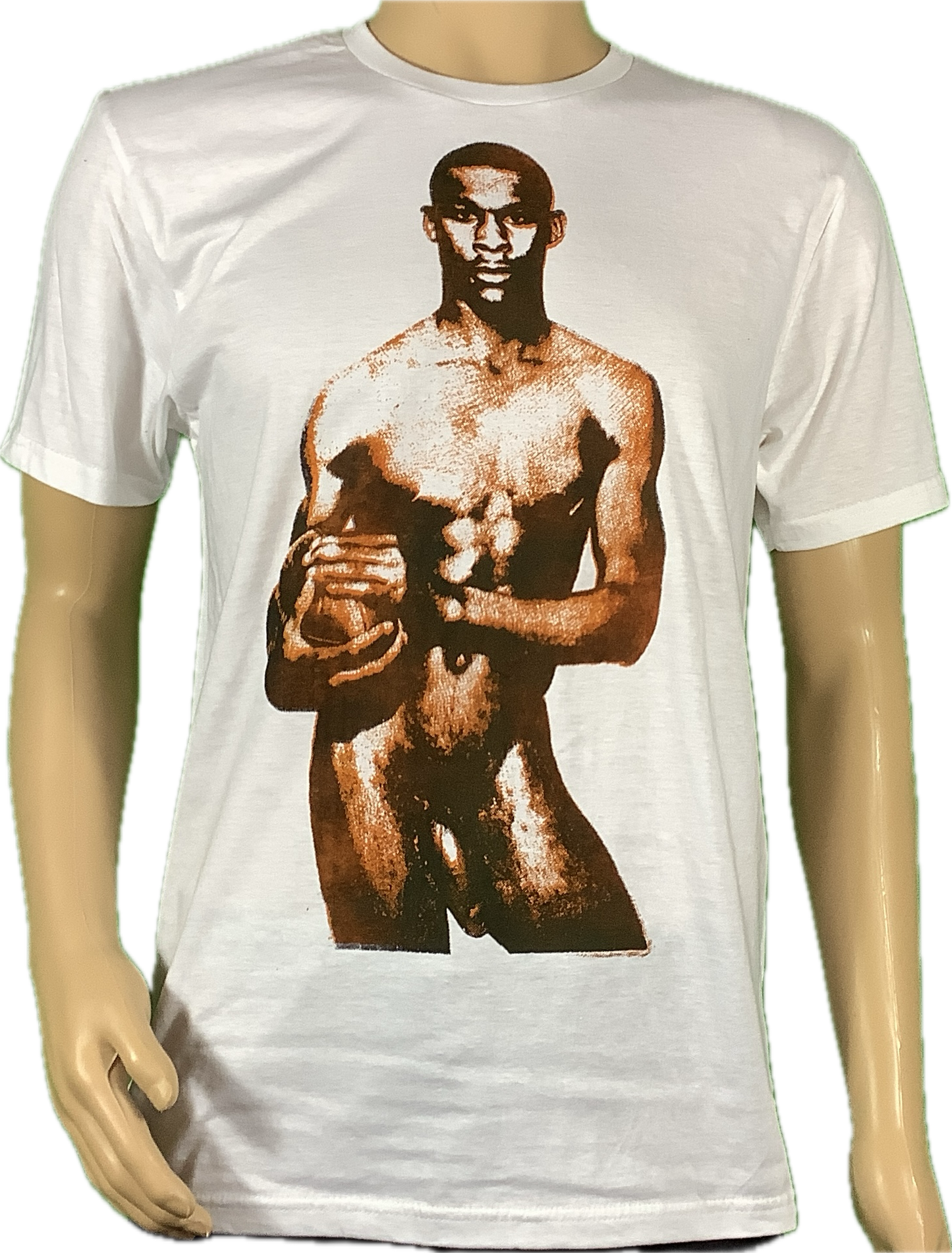 Sample: Footballer white t-shirt - medium