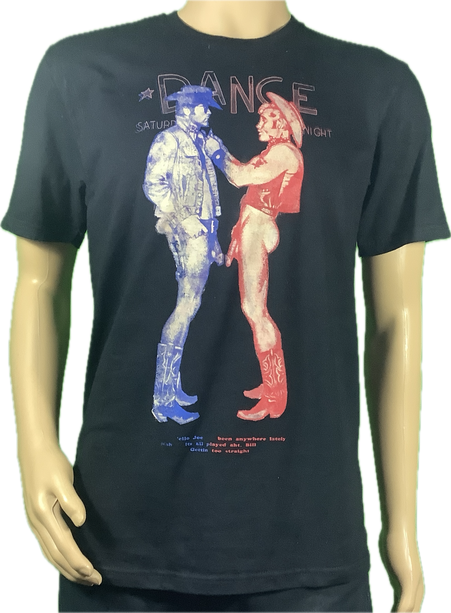 Sample: Cowboys black t-shirt - medium