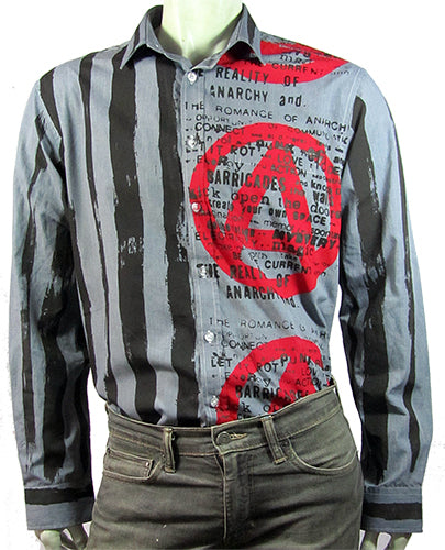 Romance of Anarchy A grey shirt