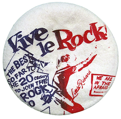 Vive le Rock white beret