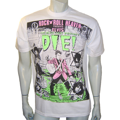 Rock'n'Roll Heaven white t-shirt