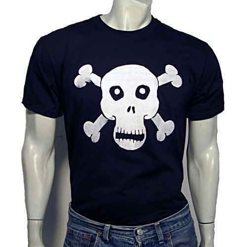 Johnny Thunders skull black t-shirt