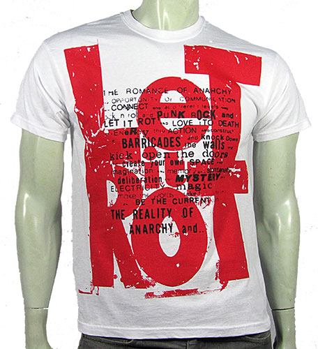 Let It Rot white t-shirt