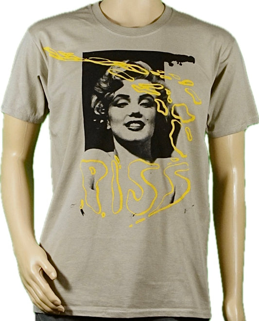 Marylin in on khaki t-shirt