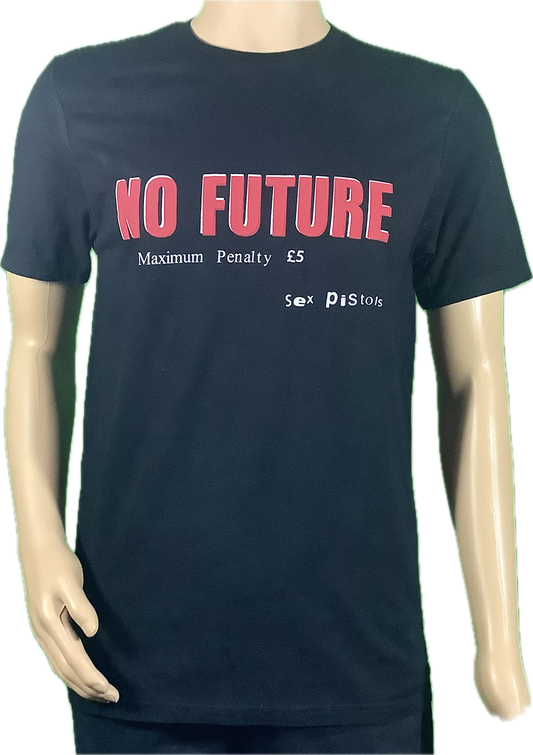 No Future black t-shirt