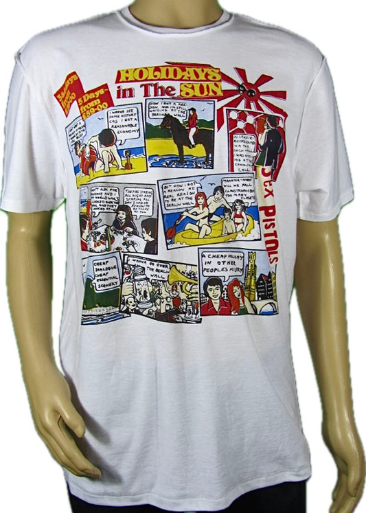 SALE: Holidays  white  t-shirt  large 57 cms across