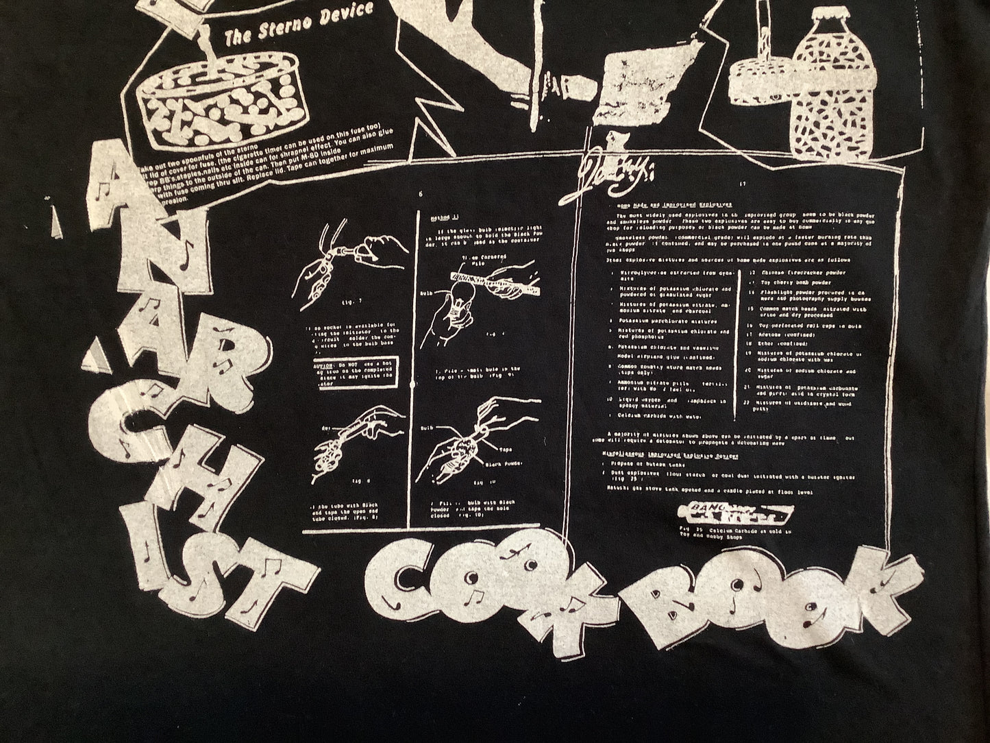 SALE: Vive le Rock white on black WOMEN'S t-shirt £10