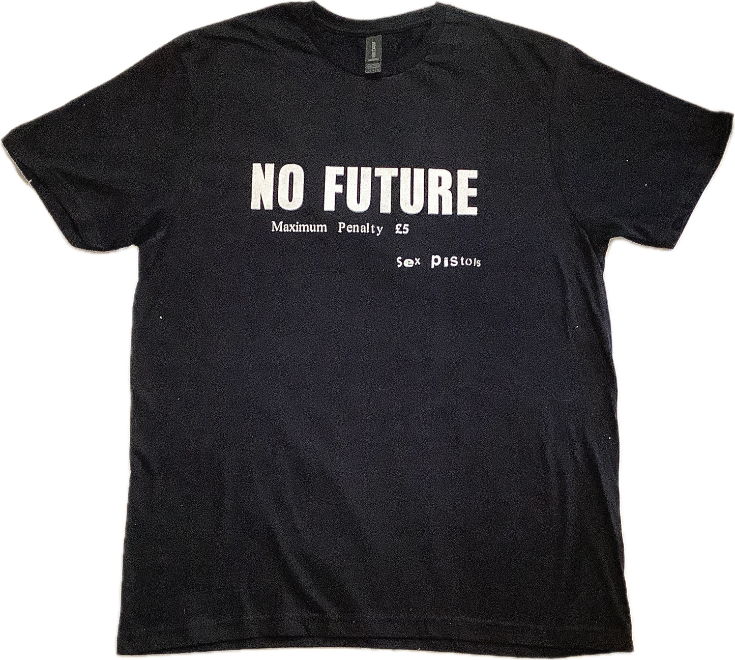 No Future black t-shirt size Large £15