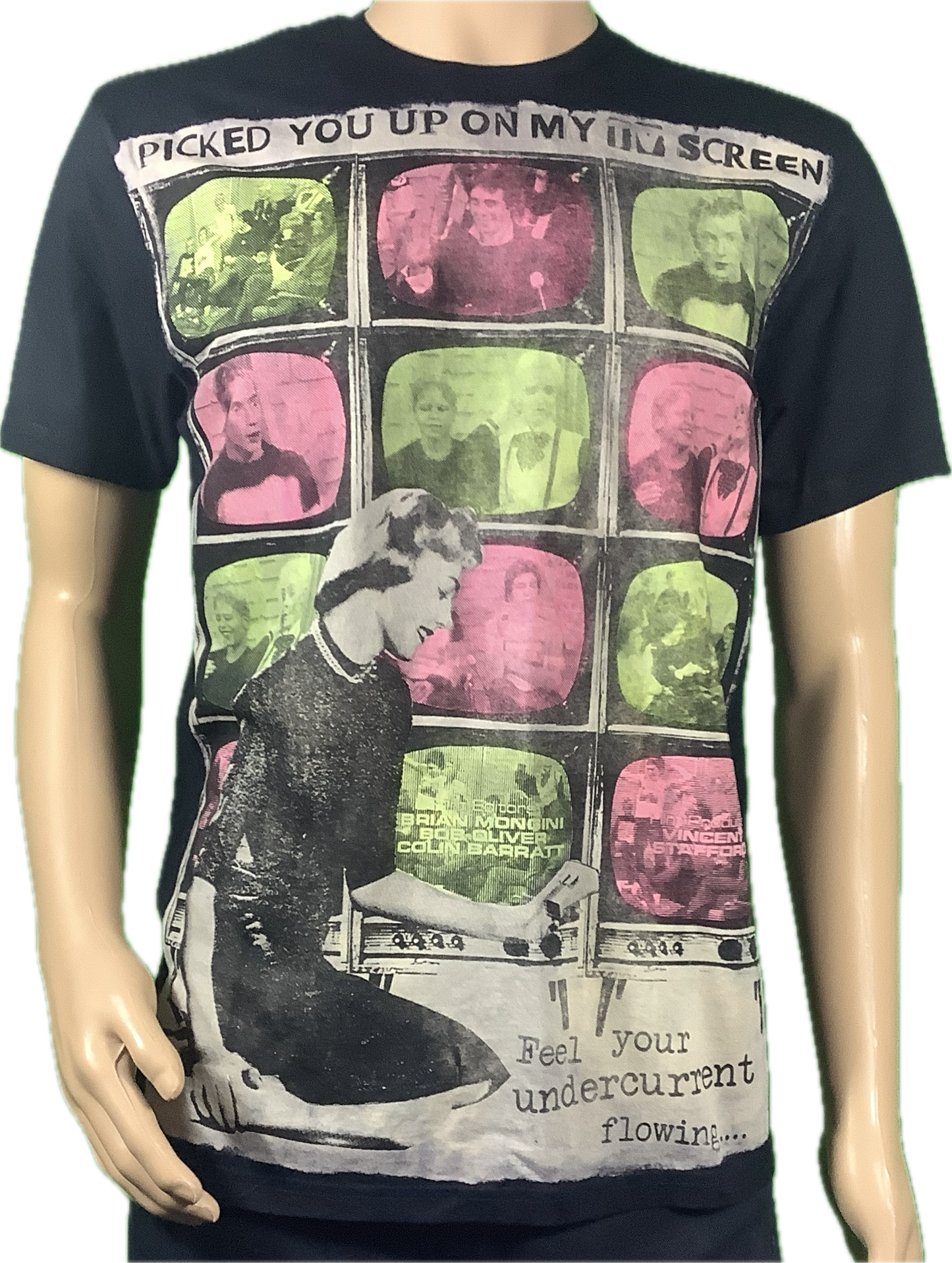 Sample: Pistold Grundy  black t-shirt - medium